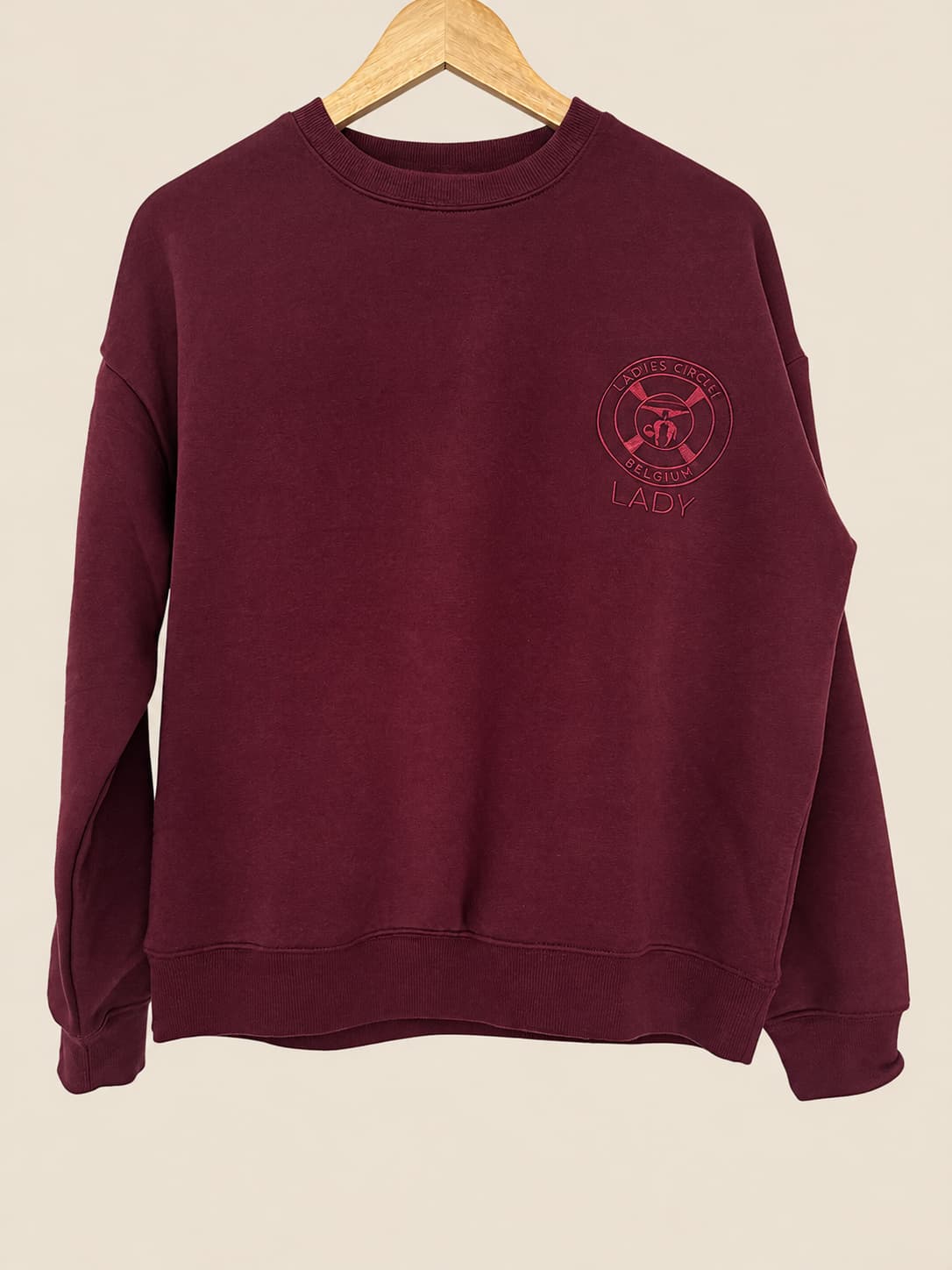 BURGUNDY SWEATER